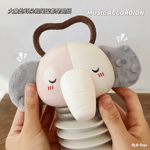 Juguete estimulación temprana musical acordeón para Bebé 🎶✨