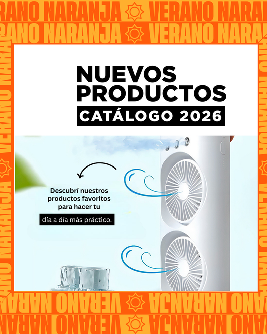 ❄️ Ventilador + Aire Acondicionado Portátil 4 en 1  🌬️ Enfría | 💧 Humidifica | 🌿 Aromatiza | 🌈 Ilumina