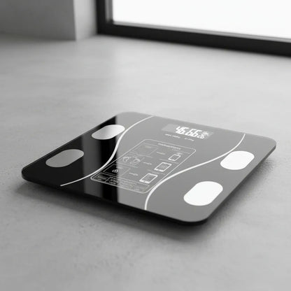⚖️ BÁSCULA DIGITAL INTELIGENTE CON CONEXIÓN AL CELULAR ⚖️ ¡Controla tu progreso y cuida tu salud todos los días! 💪📊