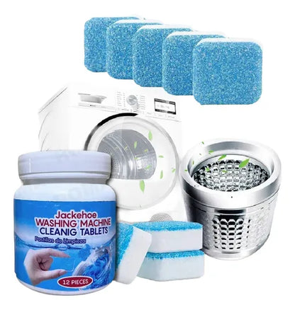 🧼 Pastillas Limpiadoras de Lavadora – Buen Olor (12 Piezas)